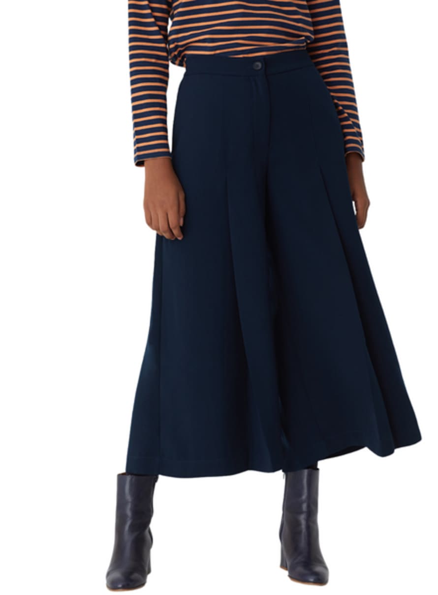 Nice Things Navy Pants Skirt From