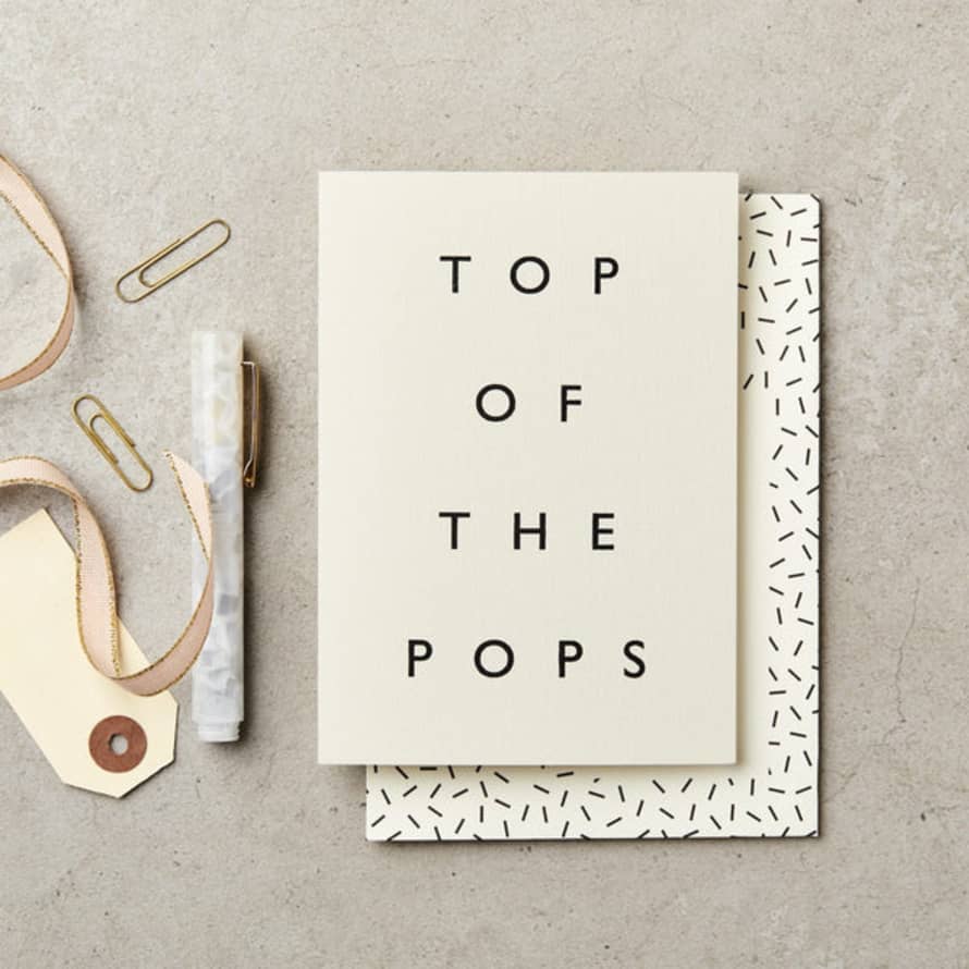 Katie Leamon  : Top Of The Pops - Father's Day Card