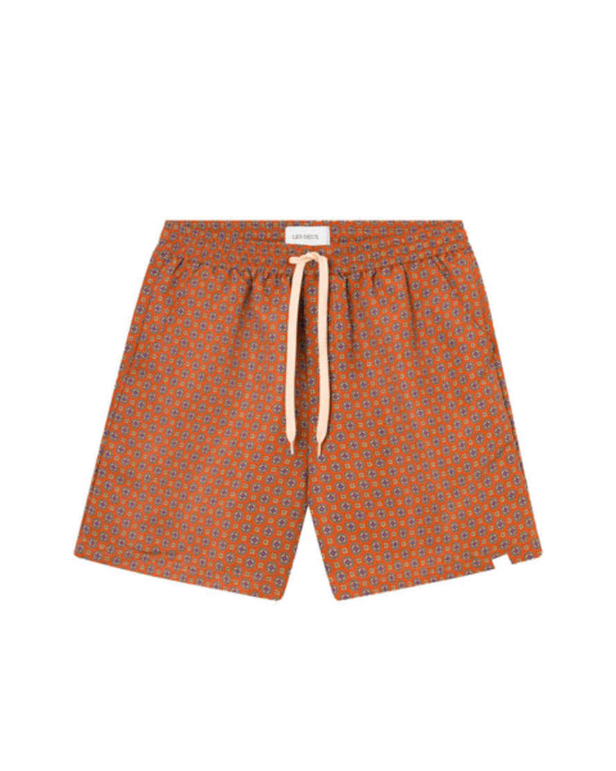 Les Deux Terracotta/Pineapple Swim Shorts