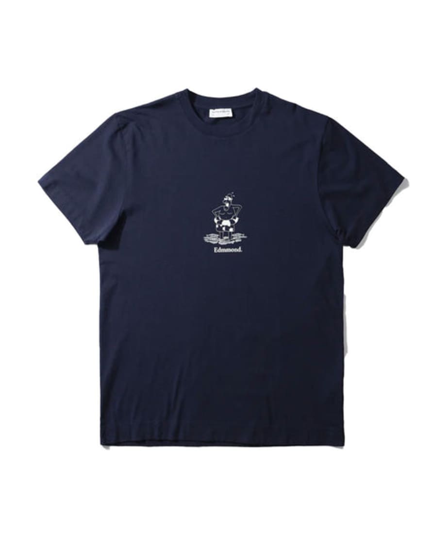 Edmmond Plain Navy T-Shirt