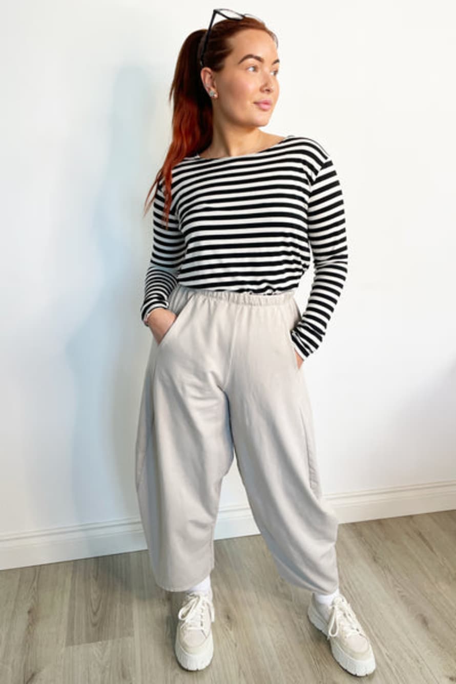 Studio  Relaxed Jersey Balloon Trousers