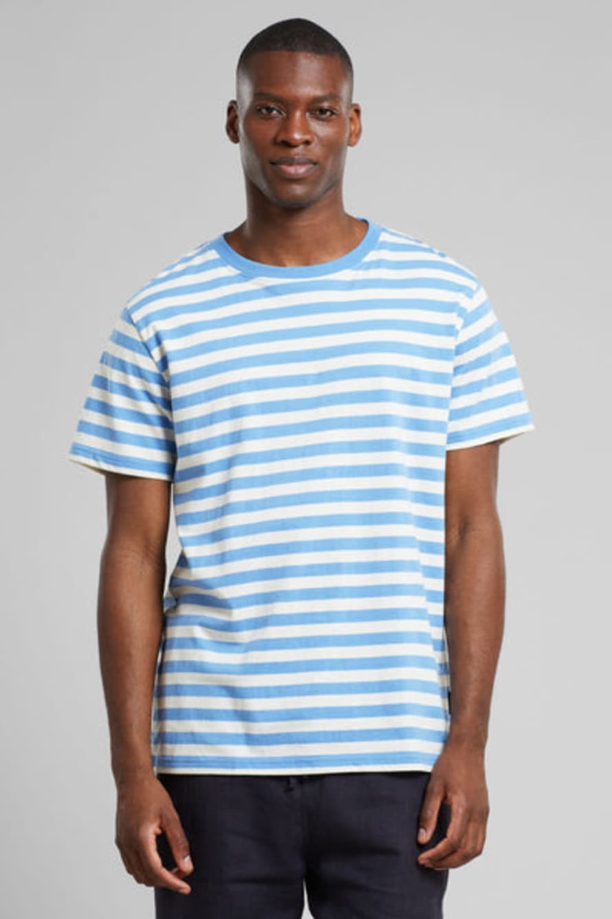 dedicated Della Blue Stripes Stockholm Tshirt