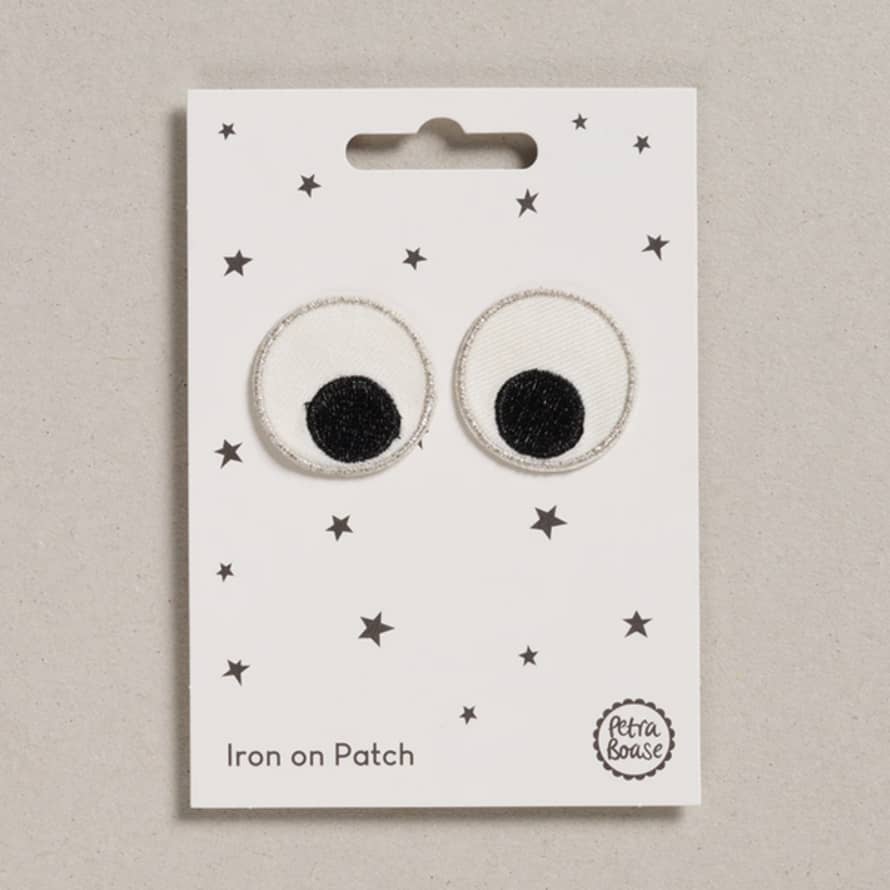 Petra Boase Googly Eyes Embroidered Patch