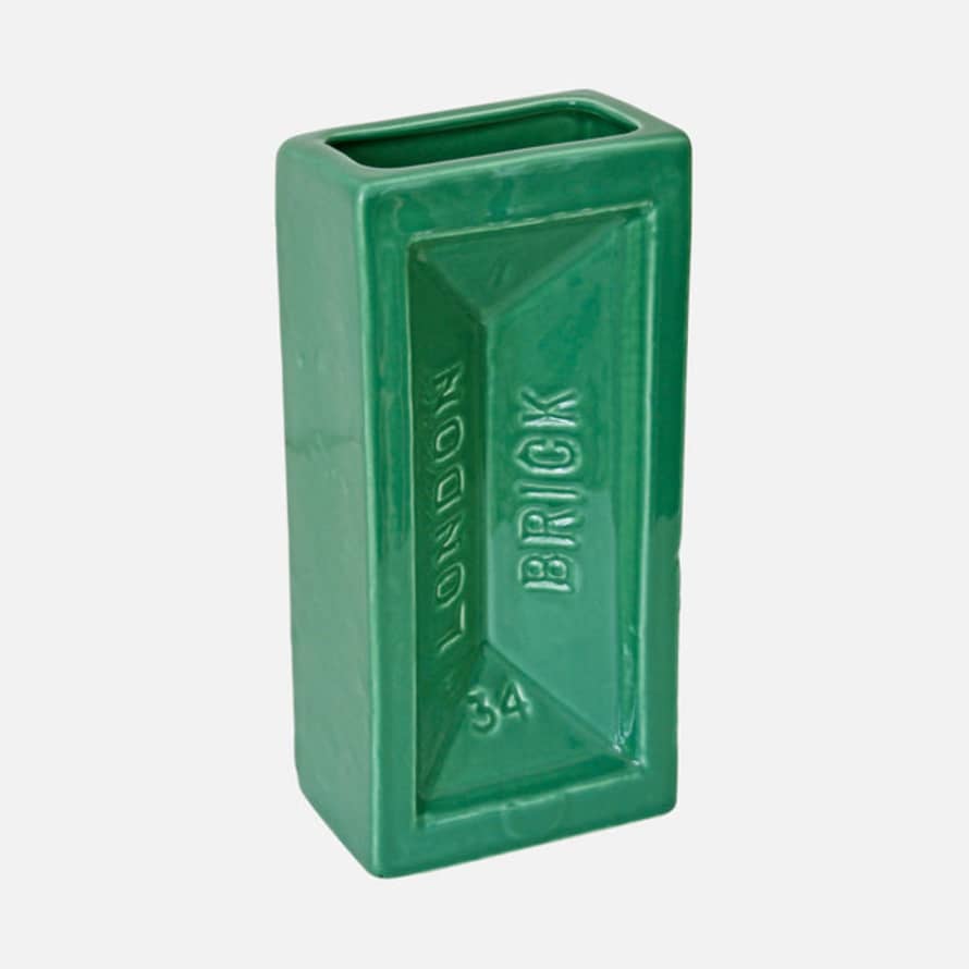 StolenForm London Brick Vase - Green