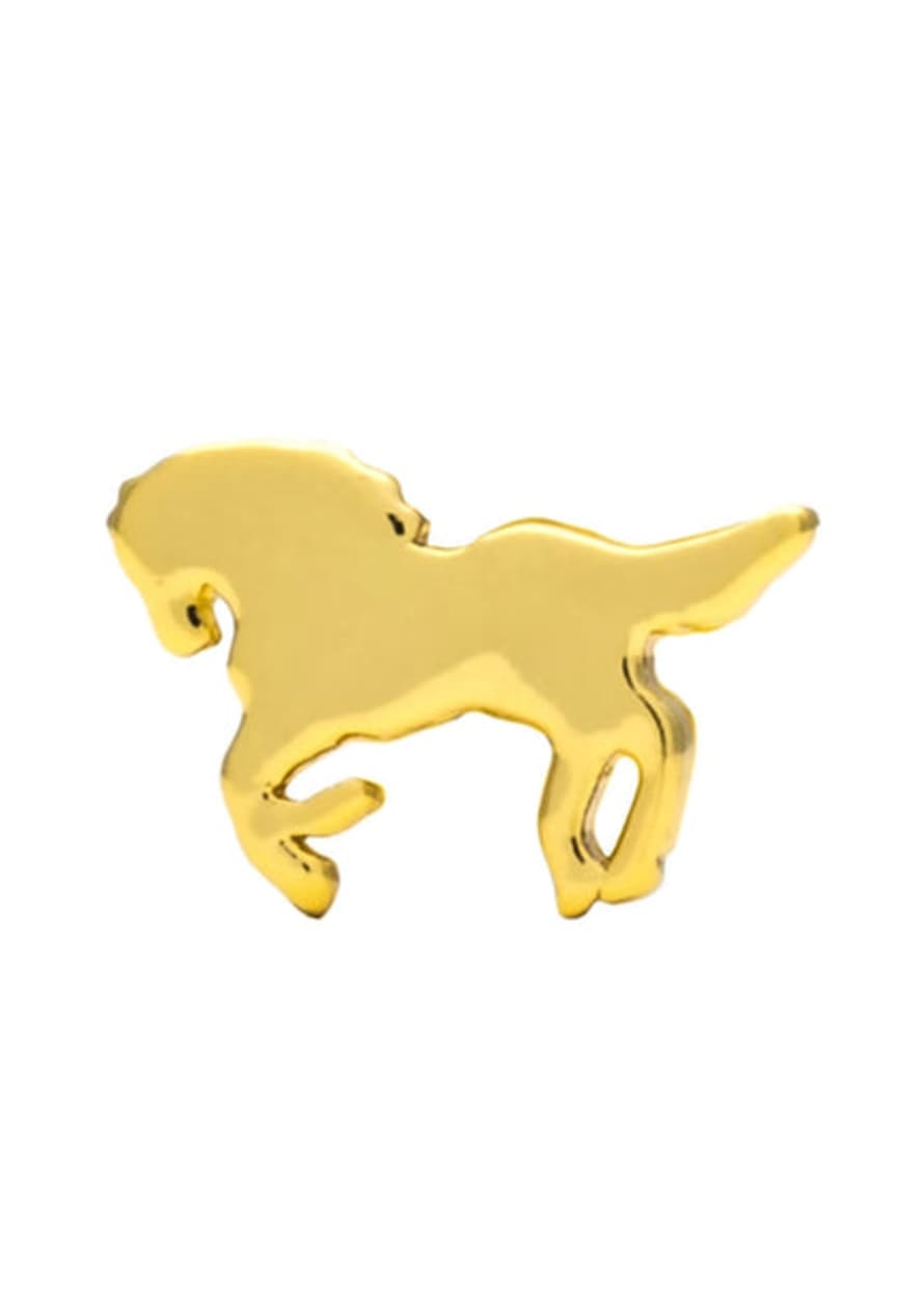 LULU Copenhagen Wild Horse Earring - Gold