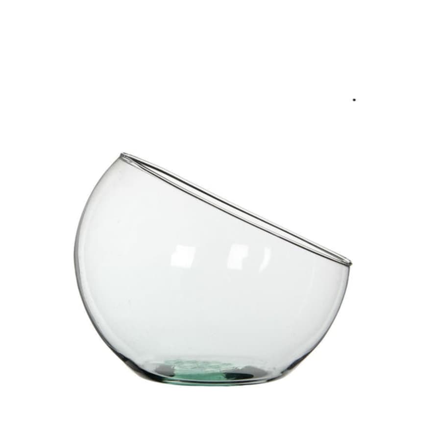 Garden Trading Boly Recycled Glass Bowl [Terrarium Supplies]