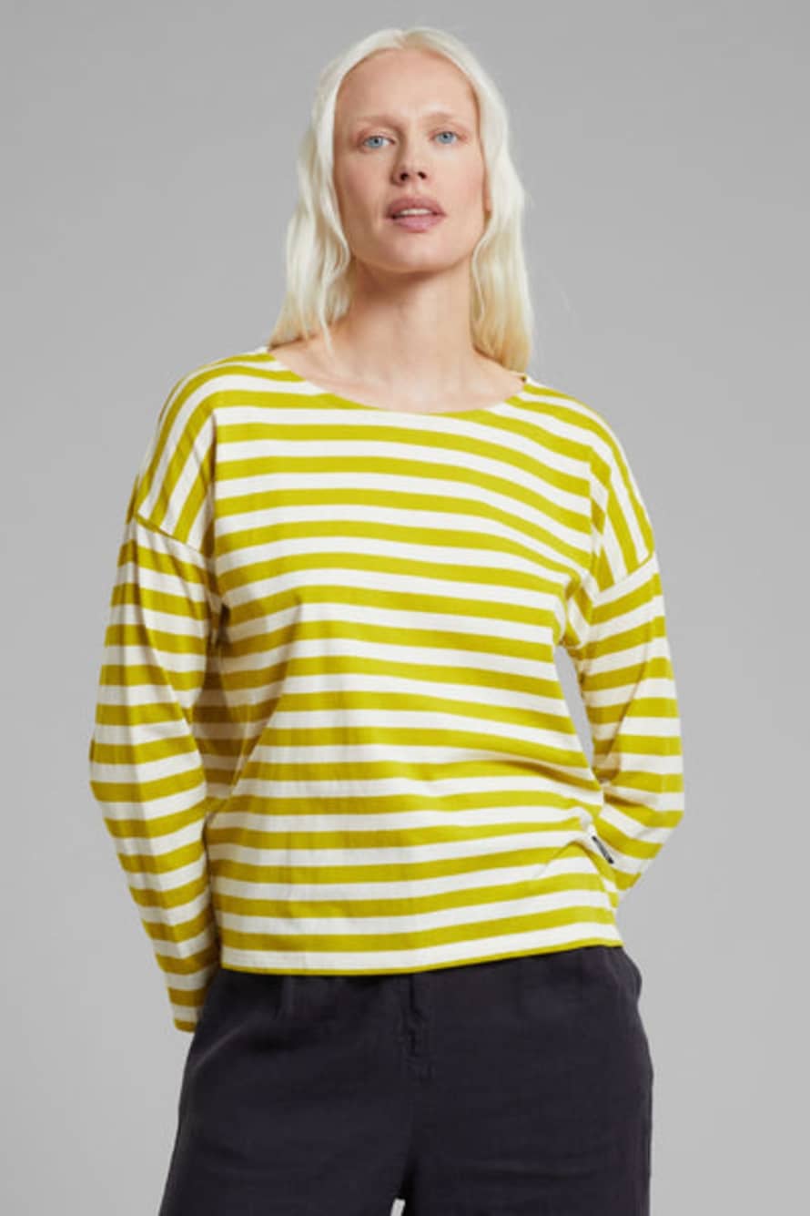 dedicated Humledal Citronelle Yellow Stripes Top