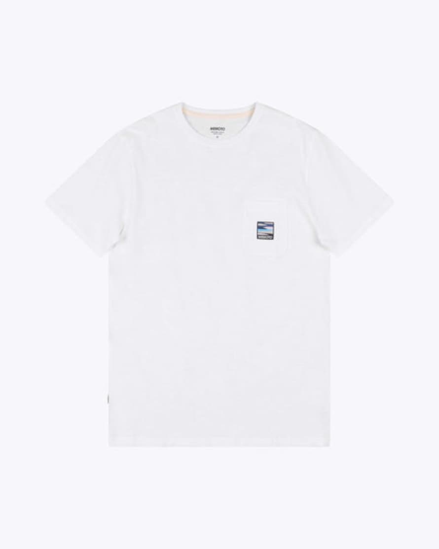WEMOTO Knight Off White Slub Jersey Pocket T-Shirt