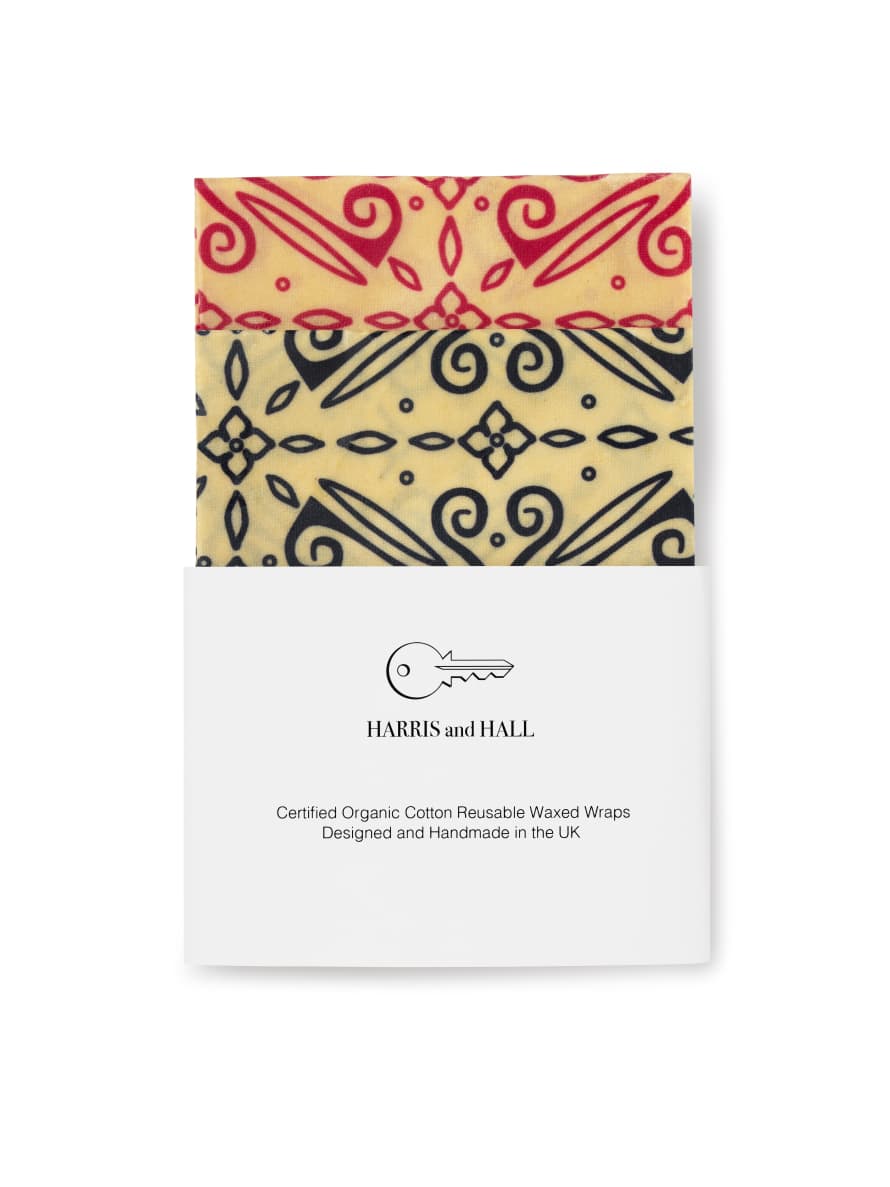 Harris & Hall [DE TEST] Harris & Hall Wax Wrap Medium Pack in Quail