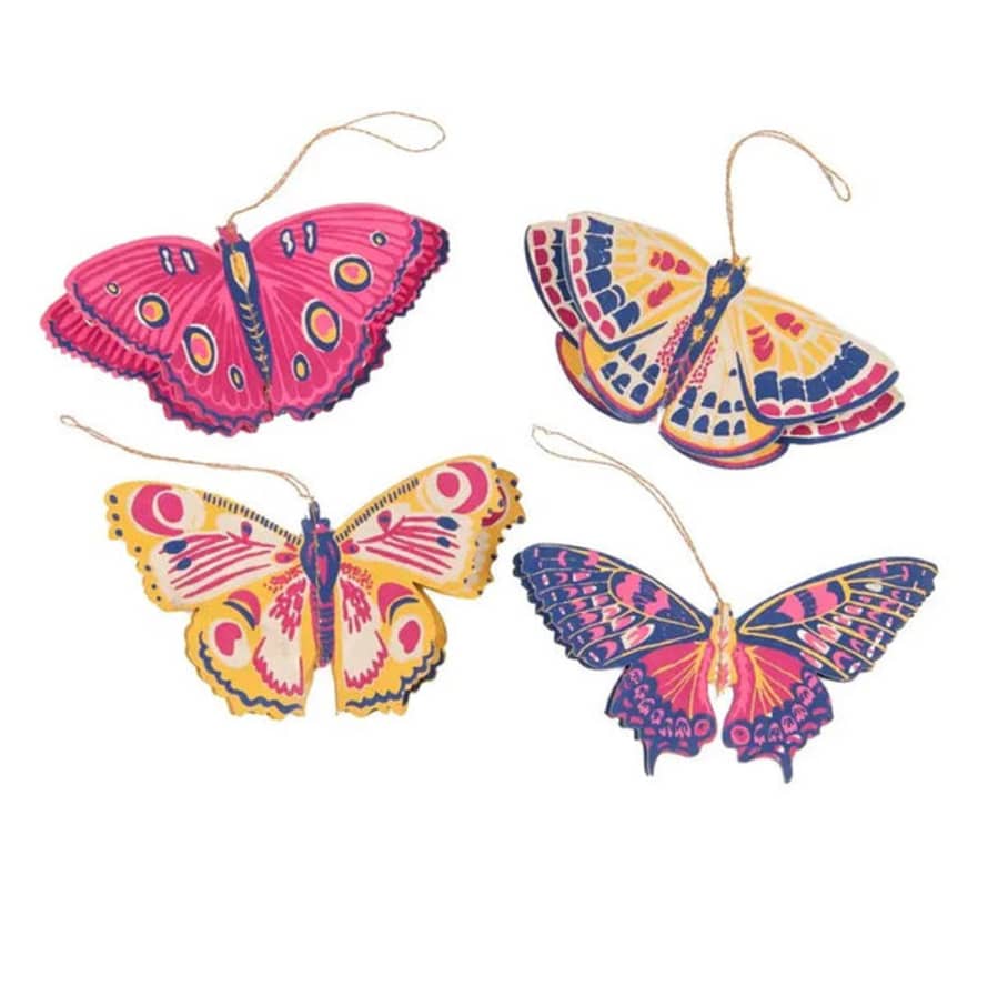 East End Press Ornaments Paper Butterflies