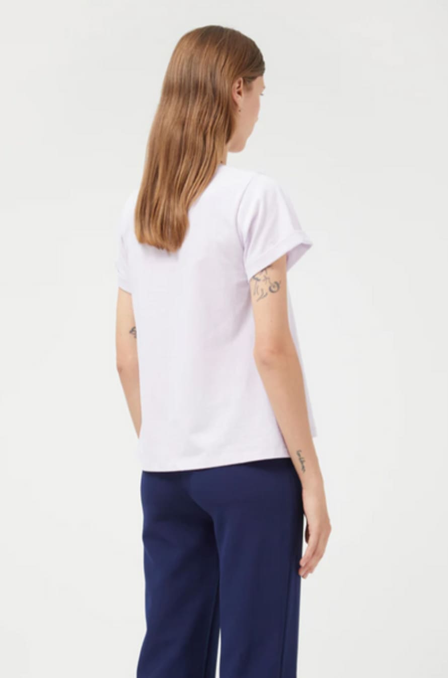 Compania Fantastica Textured Apple Shirt - Lilac