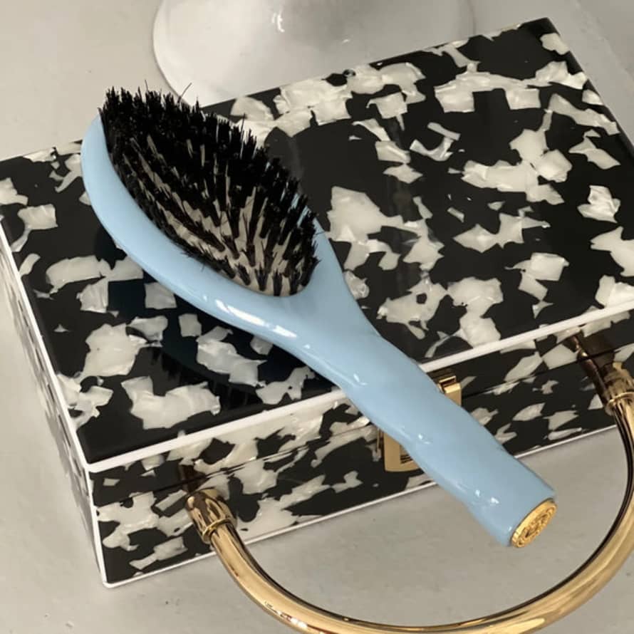 Labonnebrosse Petite Brosse À Cheveux - N°1 L’universelle Bleu Ciel