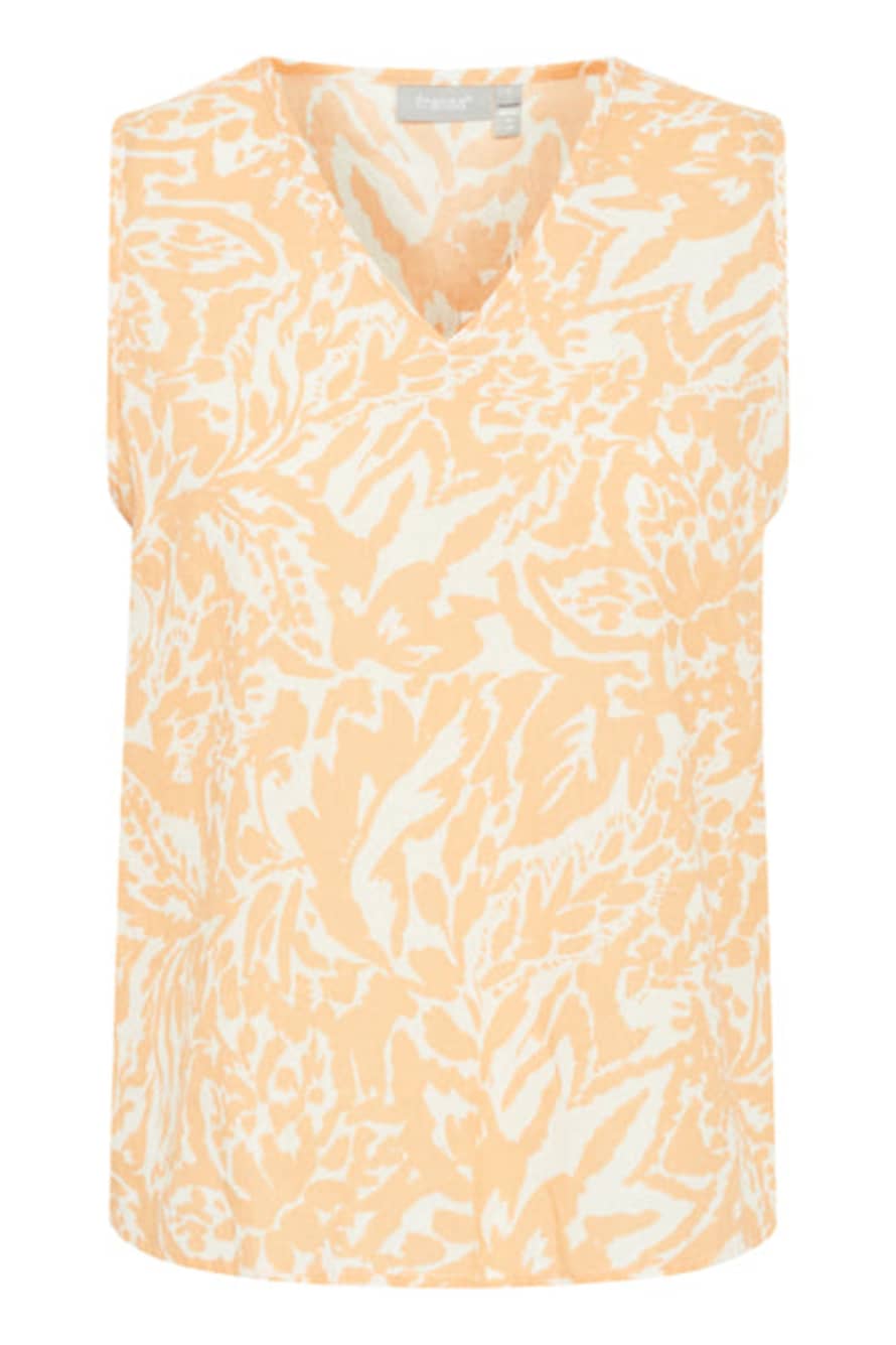 Fransa Maddie Top In Apricot