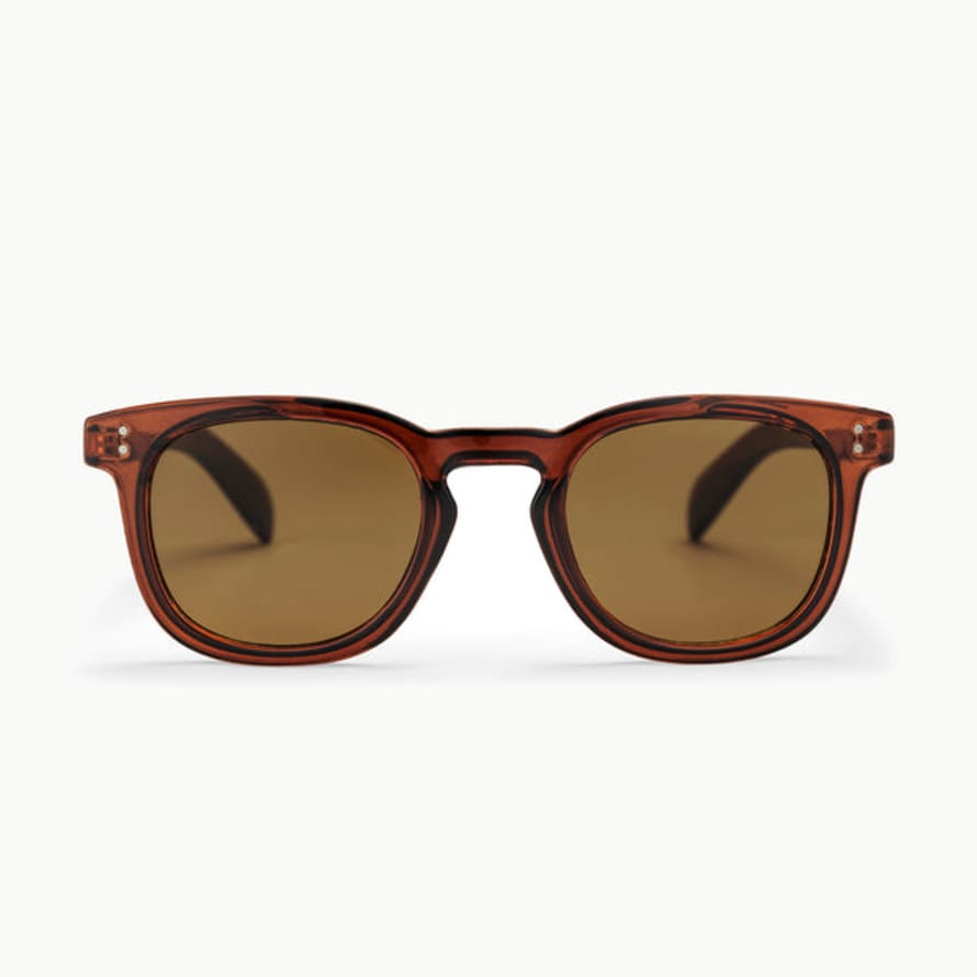 CHPO O'doyle Sunglasses In Cola 100% Recycled Plastic