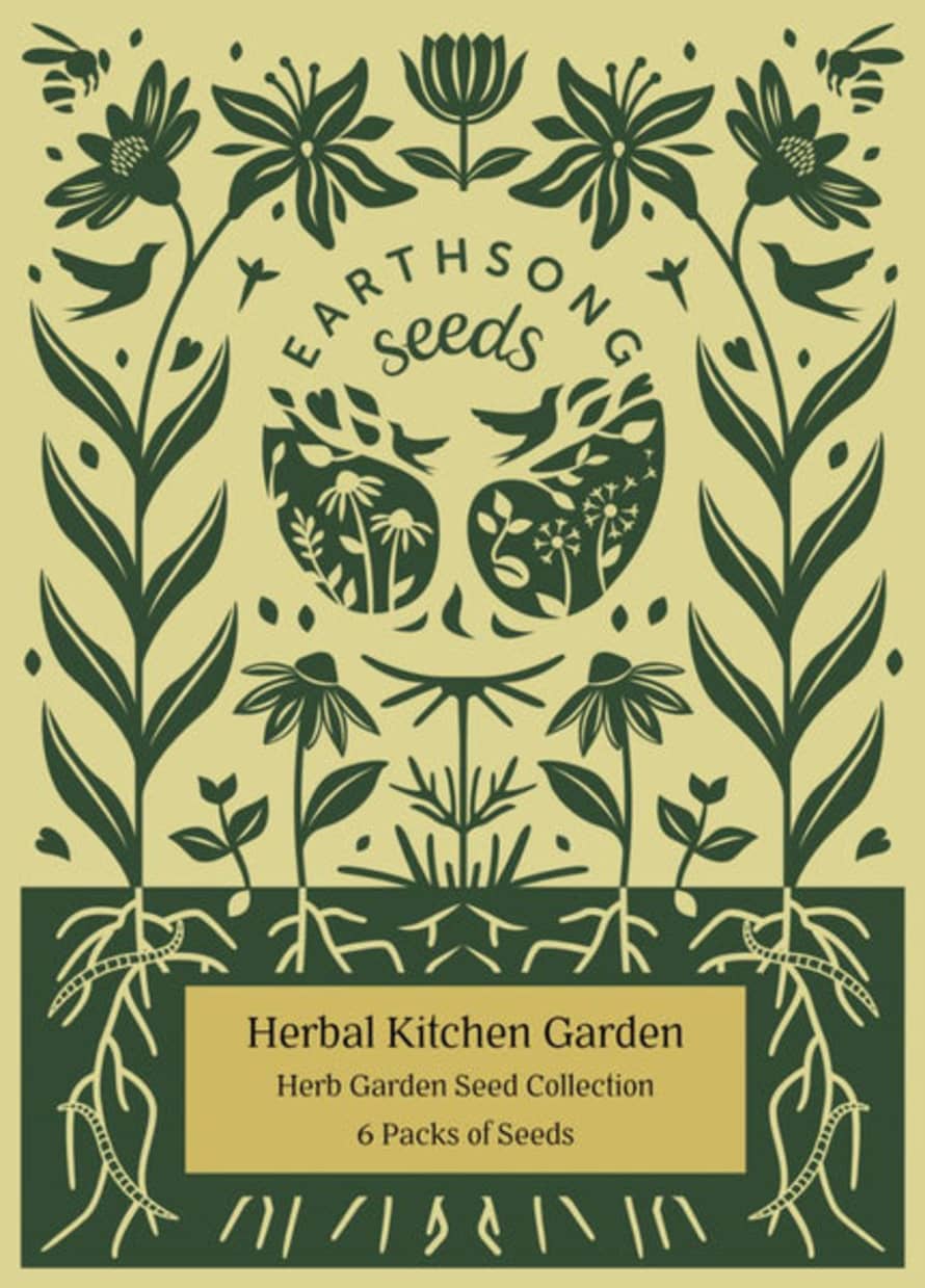 Earthsong seeds Herbal Kitchen Garden Collection