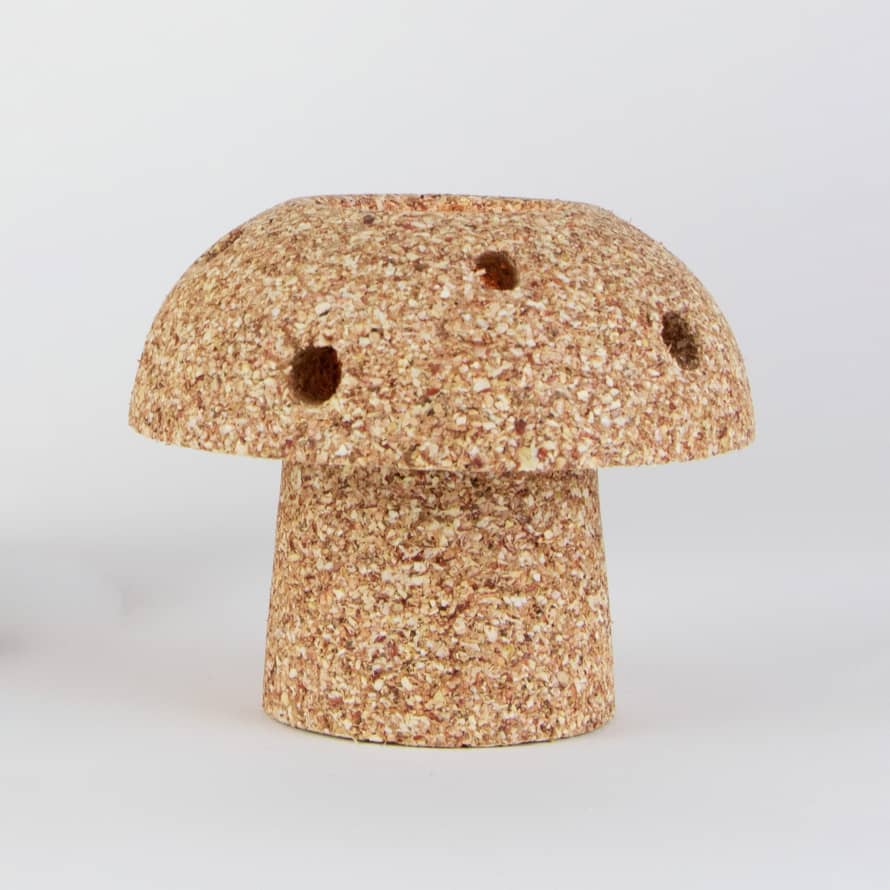 LIGA Corn Cob Mushroom Tea Light Holder
