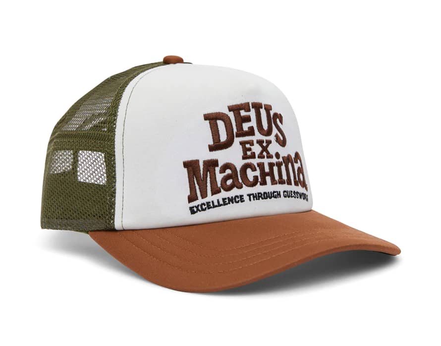 Deus Ex Machina Guesswork Trucker Cap (Brown)