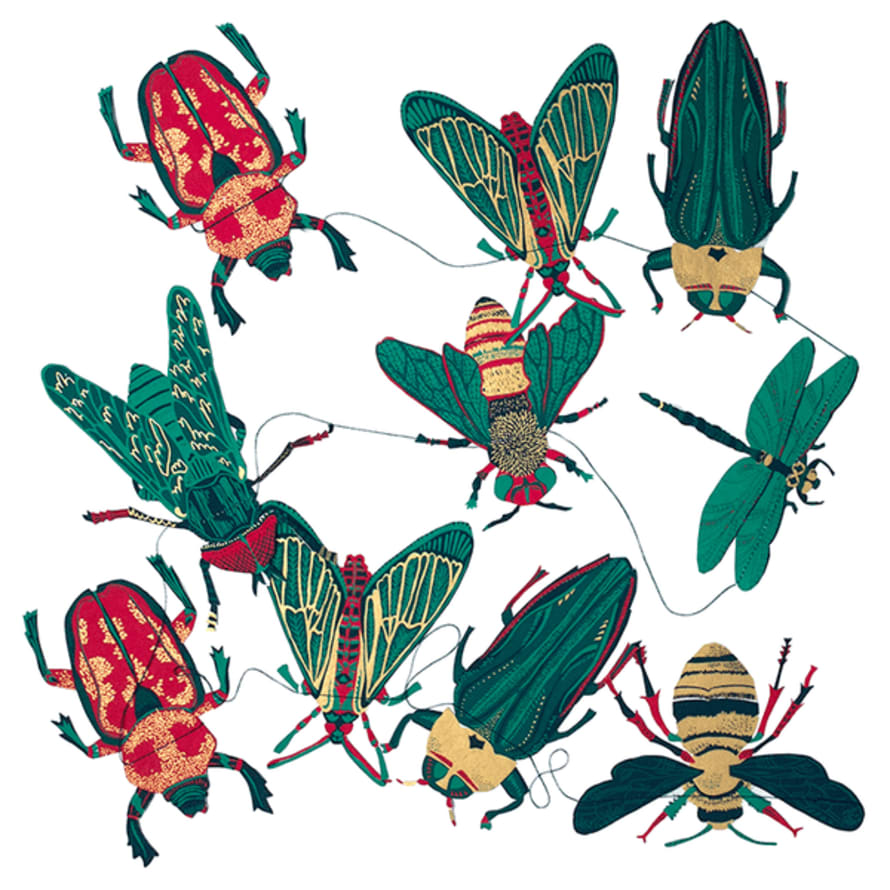 East End Press Insects Sewn Garland