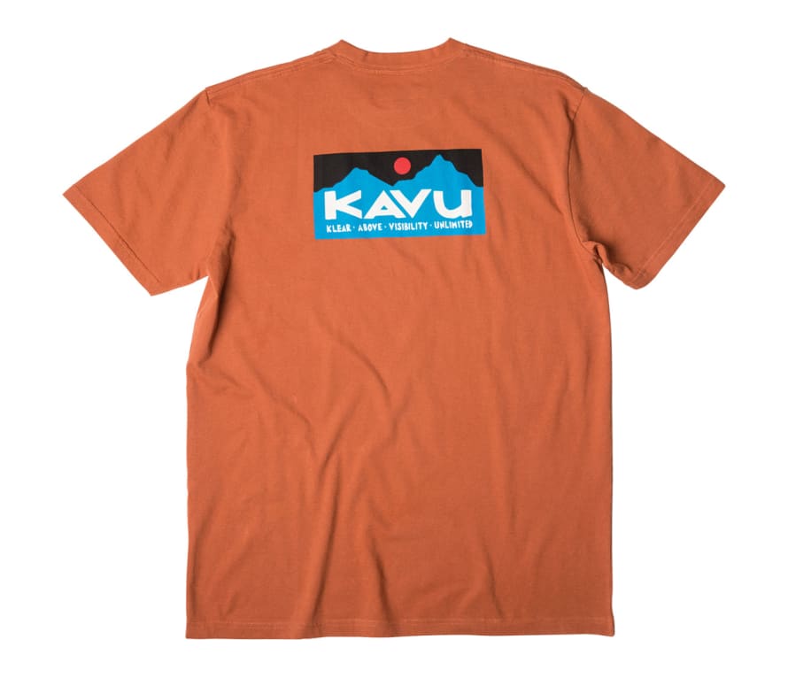 Kavu Klear Above Etch Art T-Shirt (Copper)