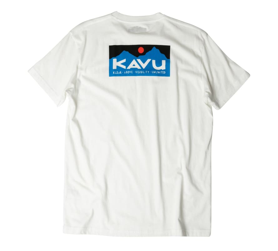 Kavu Klear Above Etch Art T-Shirt (White)