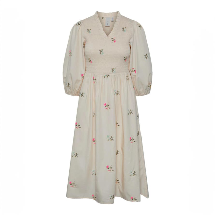 Y.A.S Embroidered Flower Dress