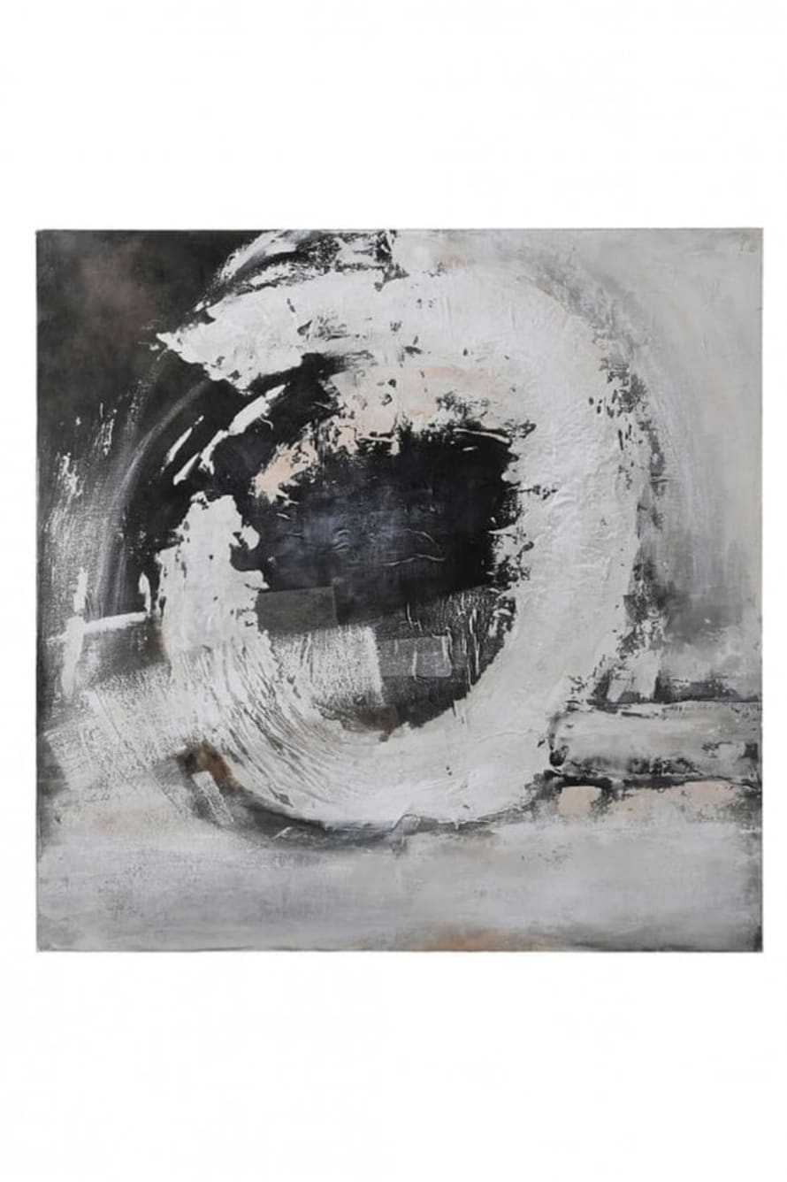 The Home Collection Circle Abstract Painting