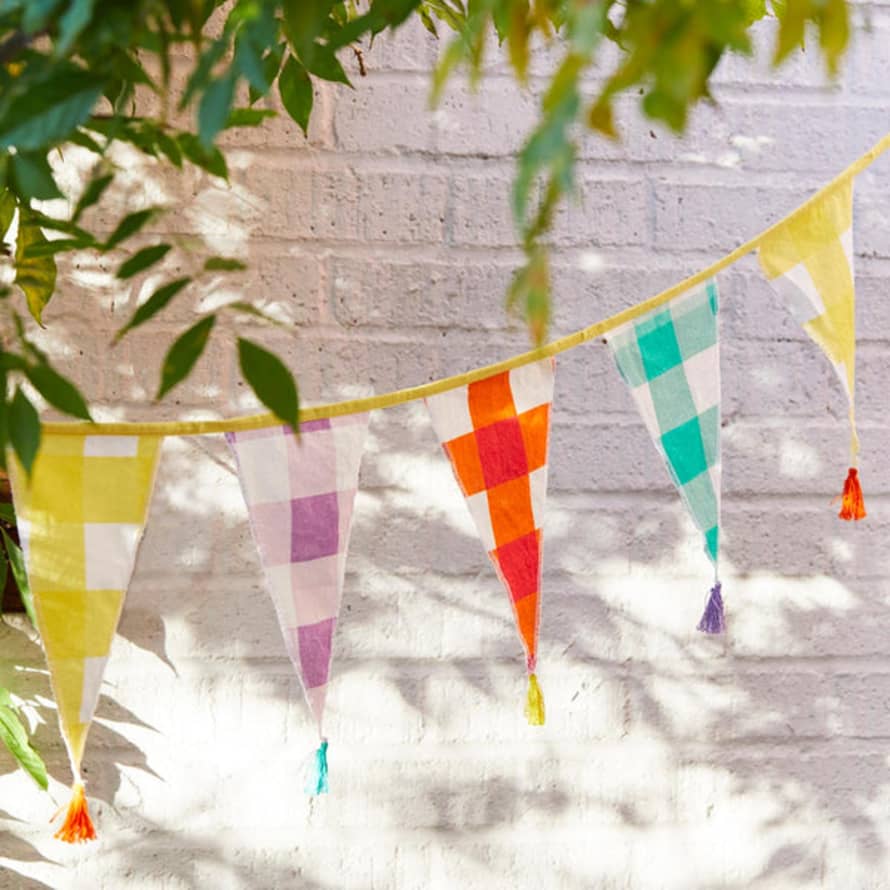 Talking Tables Gingham Bunting