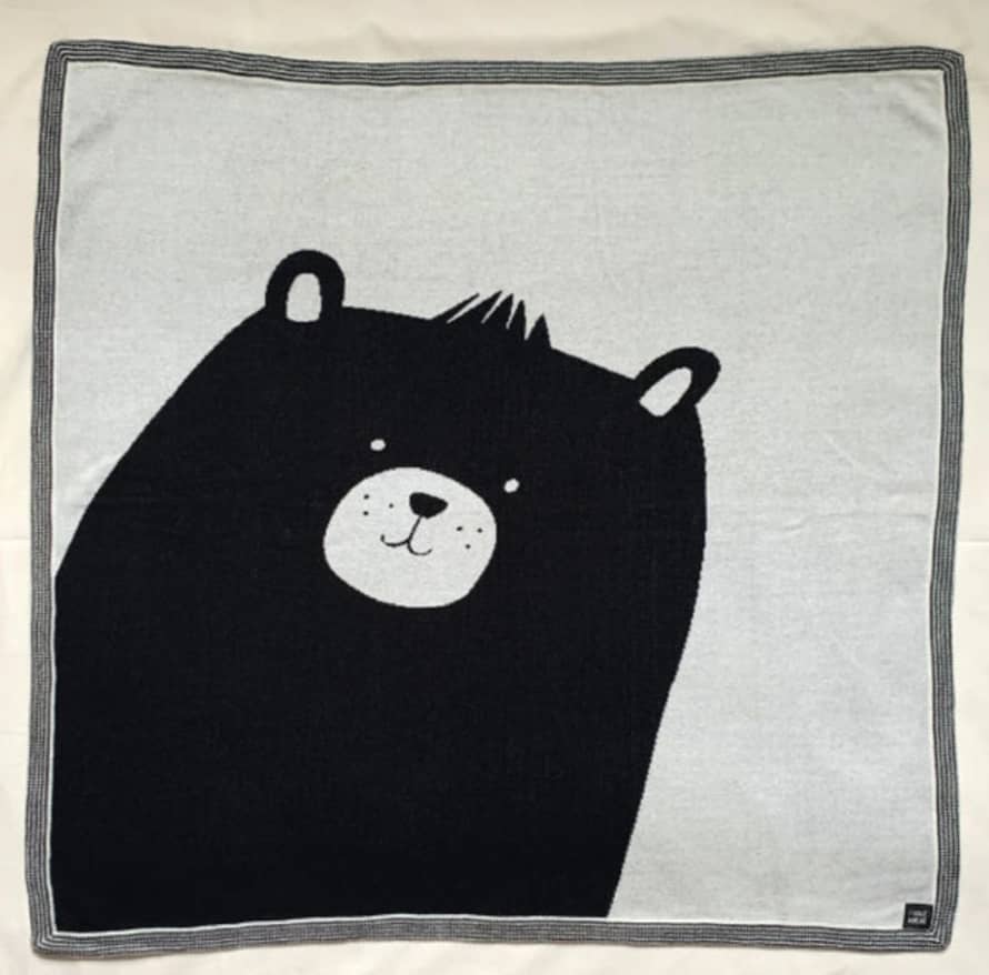 Fable & Bear : Bear Knit Blanket