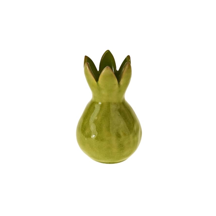 Werner Voss Green Hyacinth Ceramic Vase
