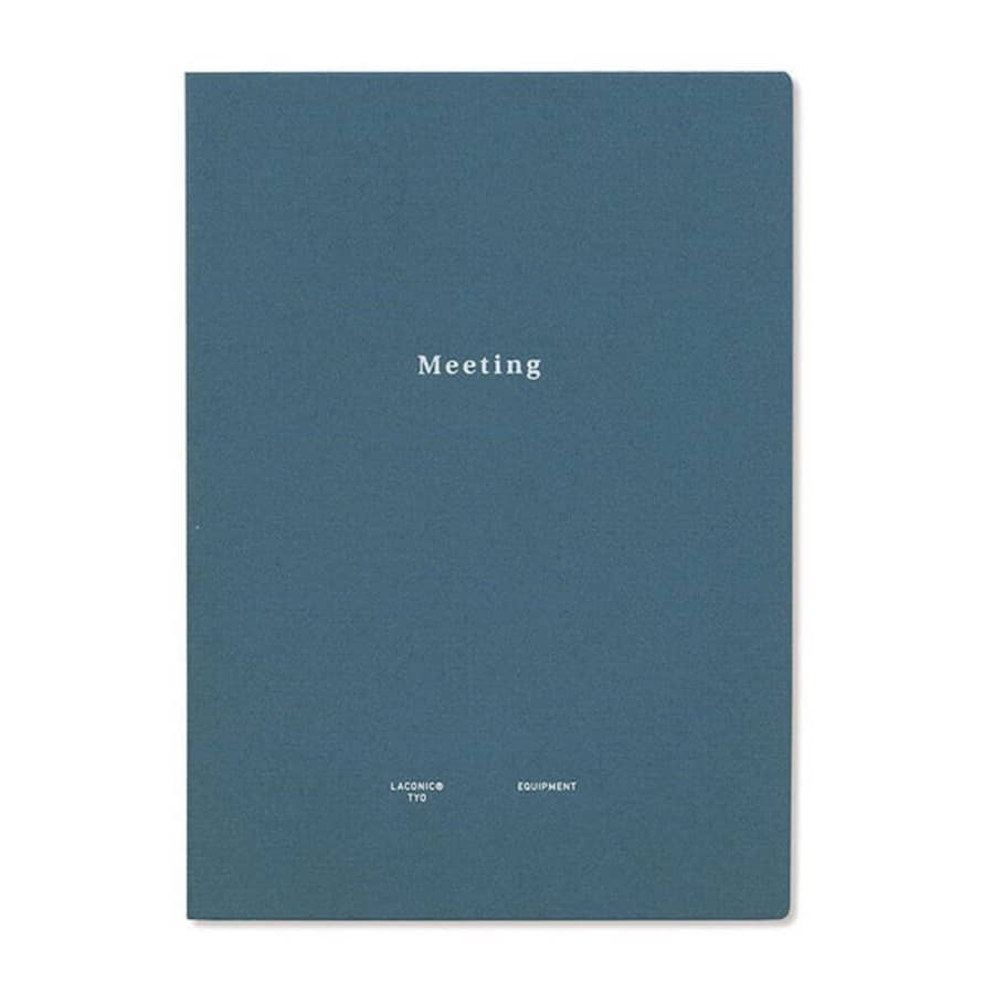 Laconic Style Notebook - A5 - Meeting Record Book