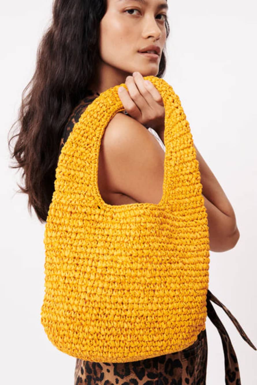 FRNCH Nessa Crochet Mango Bag