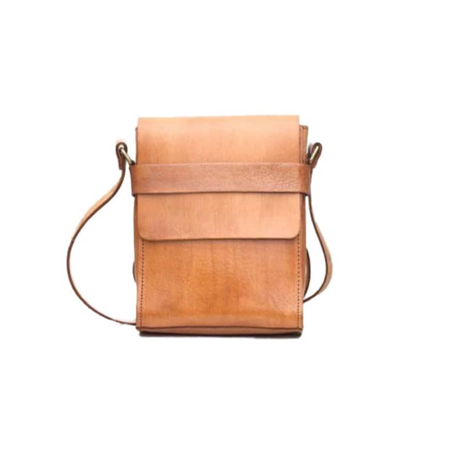 Atelier Marrakech Light Brown Leather City Bag
