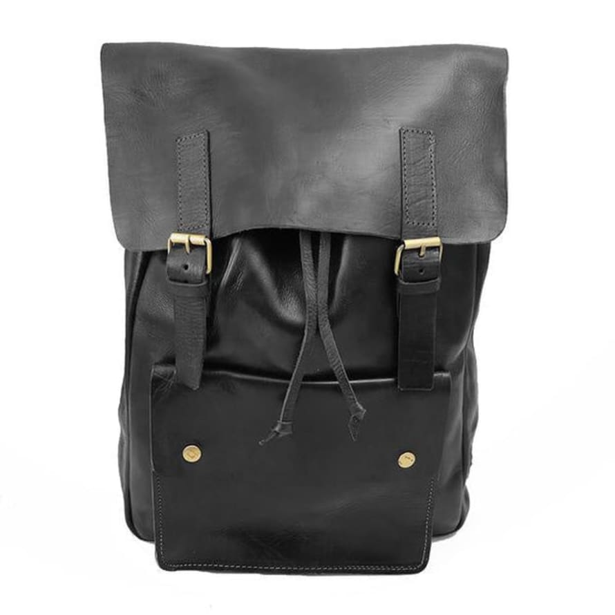 Atelier Marrakech Charlie Backpack Bag - Black