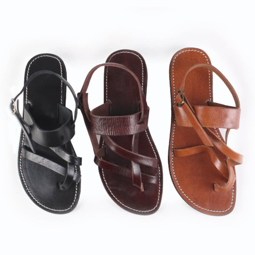 Atelier Marrakech Bzime Leather Sandals