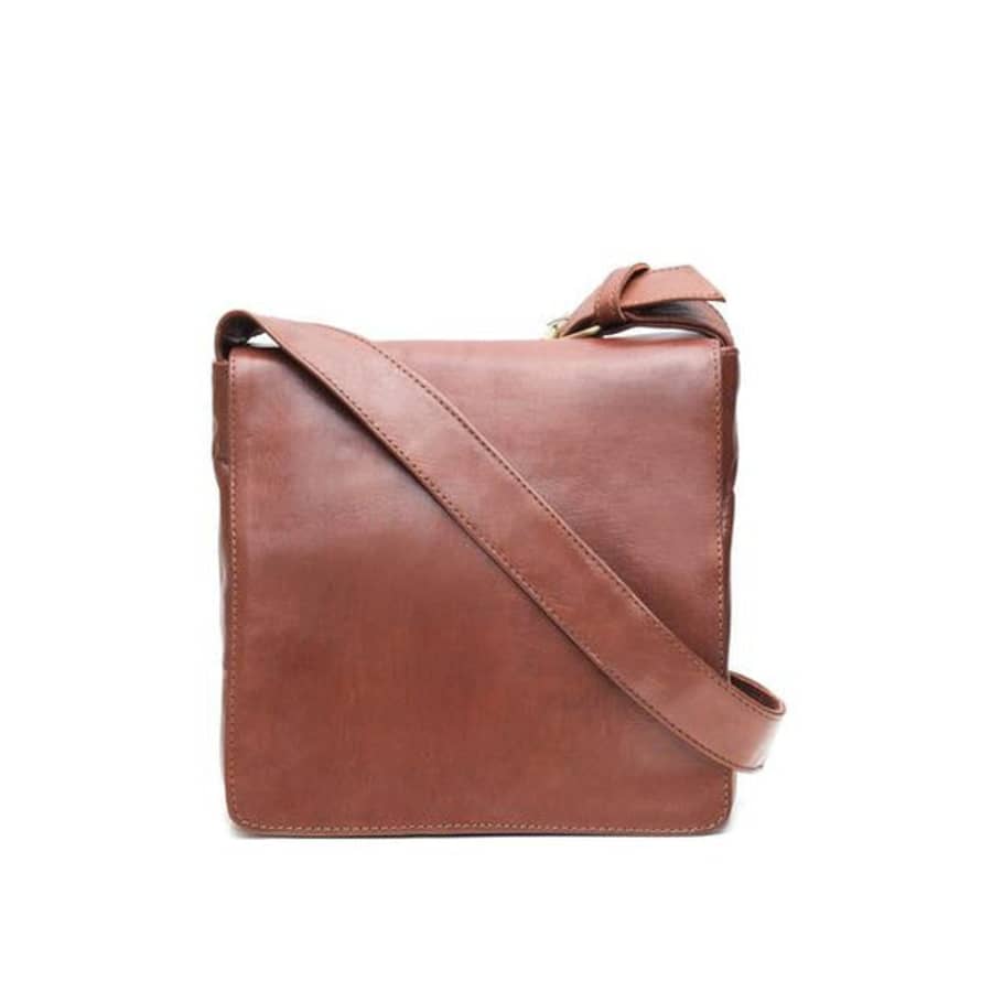 Atelier Marrakech Small Light Brown Harley Leather Bag