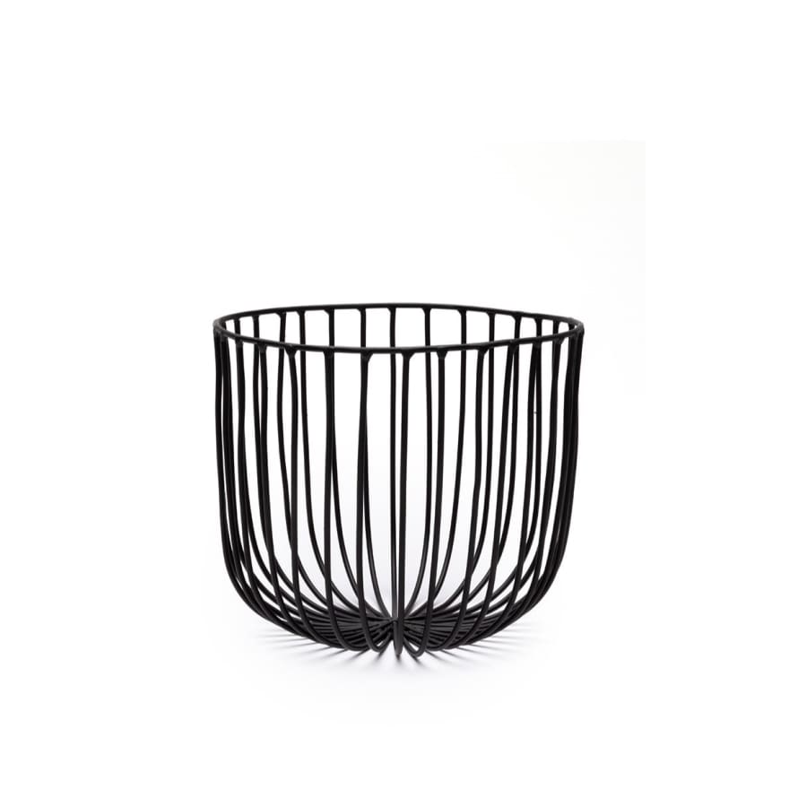 Serax Wire Catu Basket Iron - Metal Sculptures