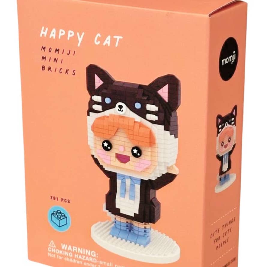 Momiji Happy Cat Mini Bricks