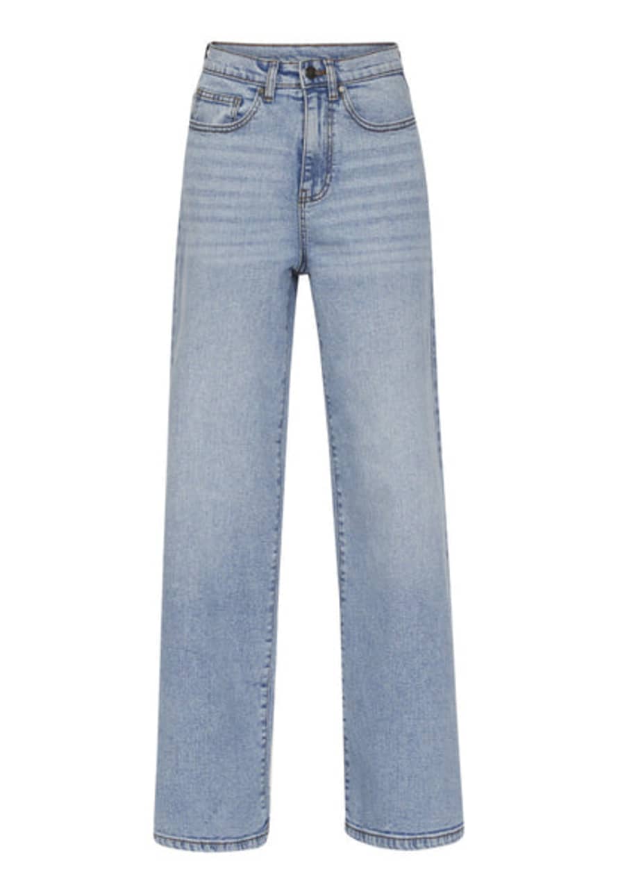 Sisterspoint Owi Jeans - Light Blue Used