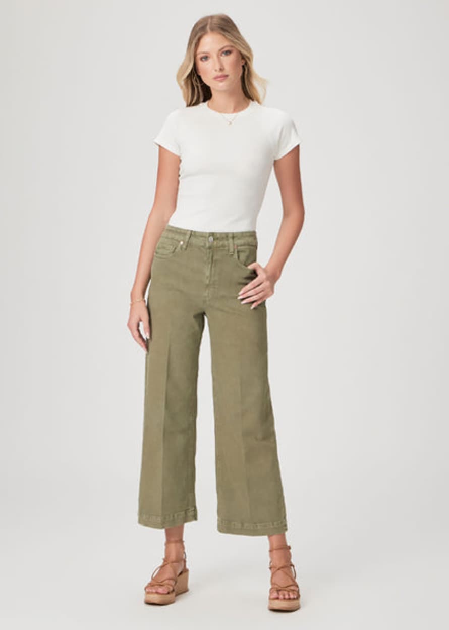 Paige  Anessa Jeans - Vintage Mossy Green