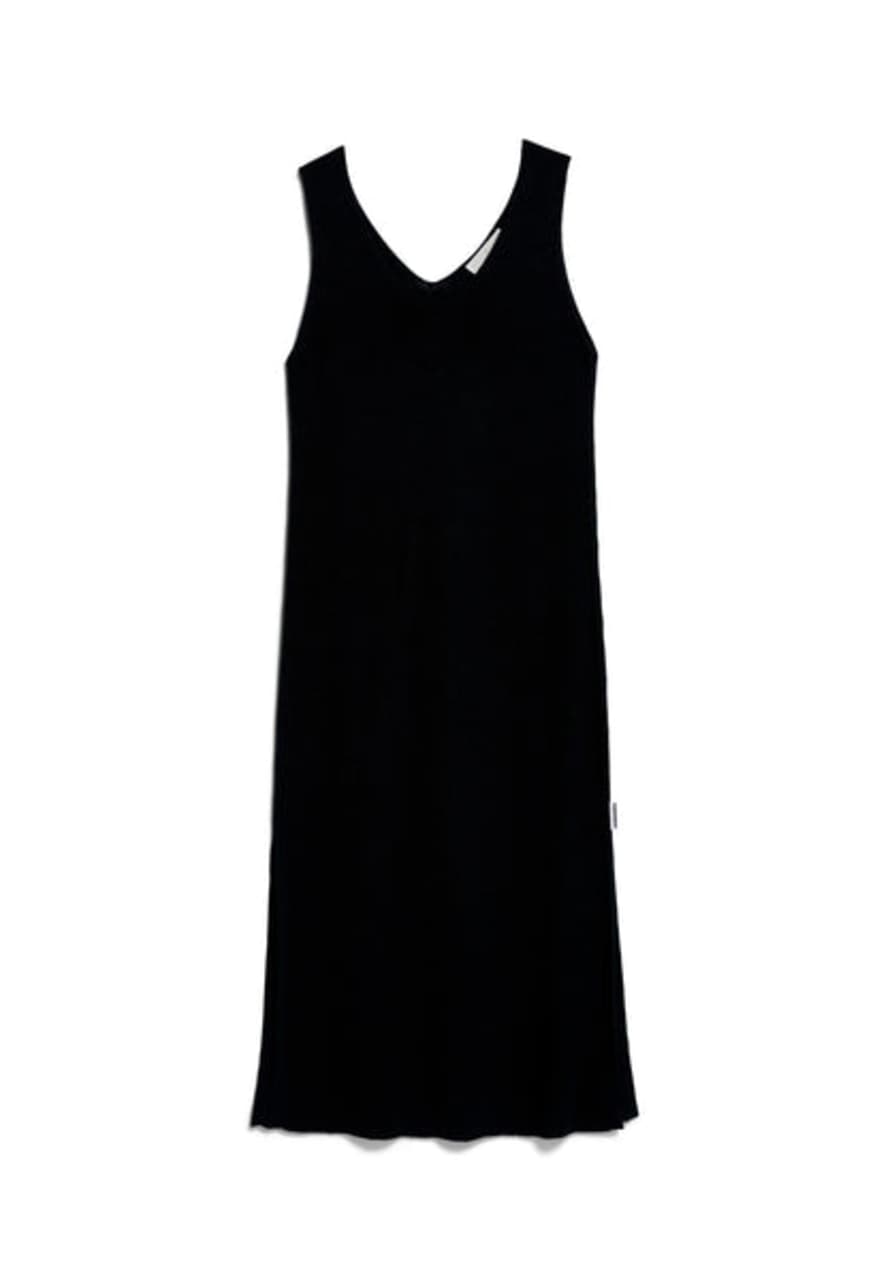 Armedangels Caroliniaa Lino Black Dress