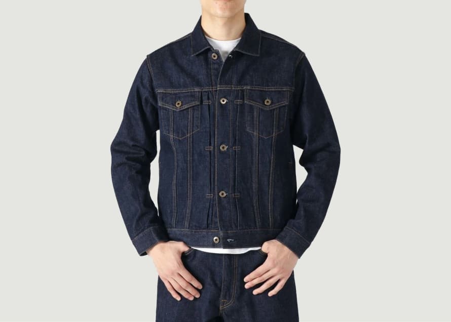 Japan Blue Jeans Jean Jacket 12.5oz Type 4