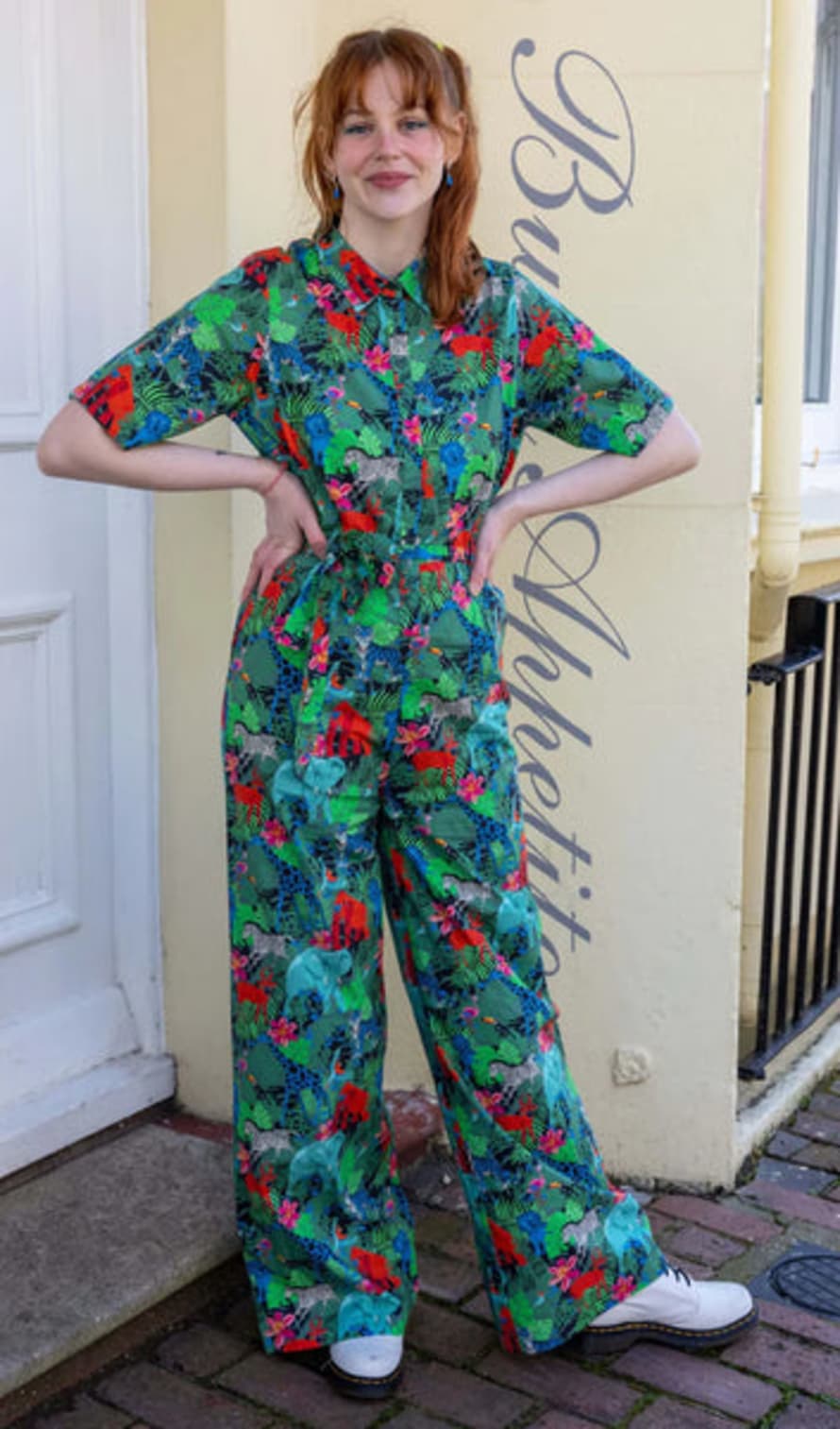 Run and Fly Jungle Stretch Jumpsuit