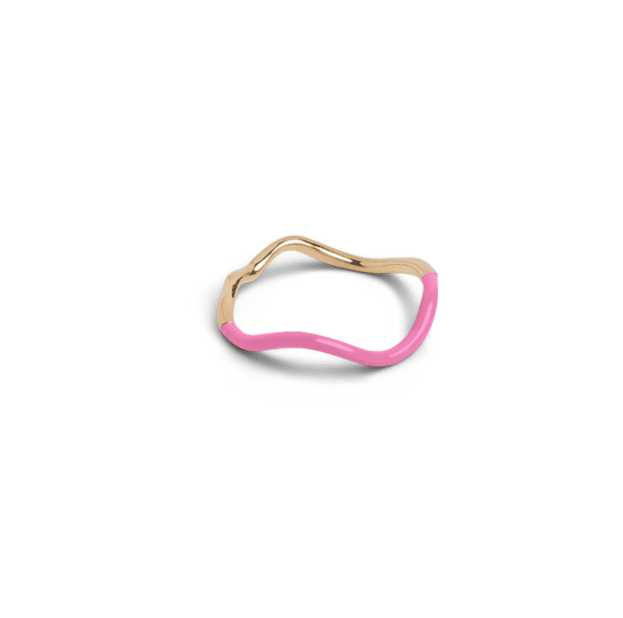 Enamel Copenhagen Pink Sway Ring