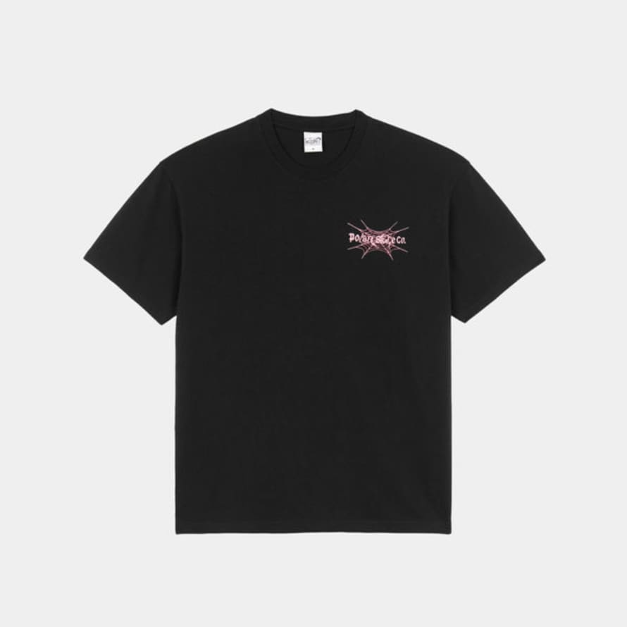Polar Skate Co Spiderweb T-shirt - Black