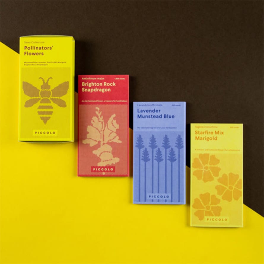 Piccolo Kit De 3 Sachets De Fleurs À Polliniser