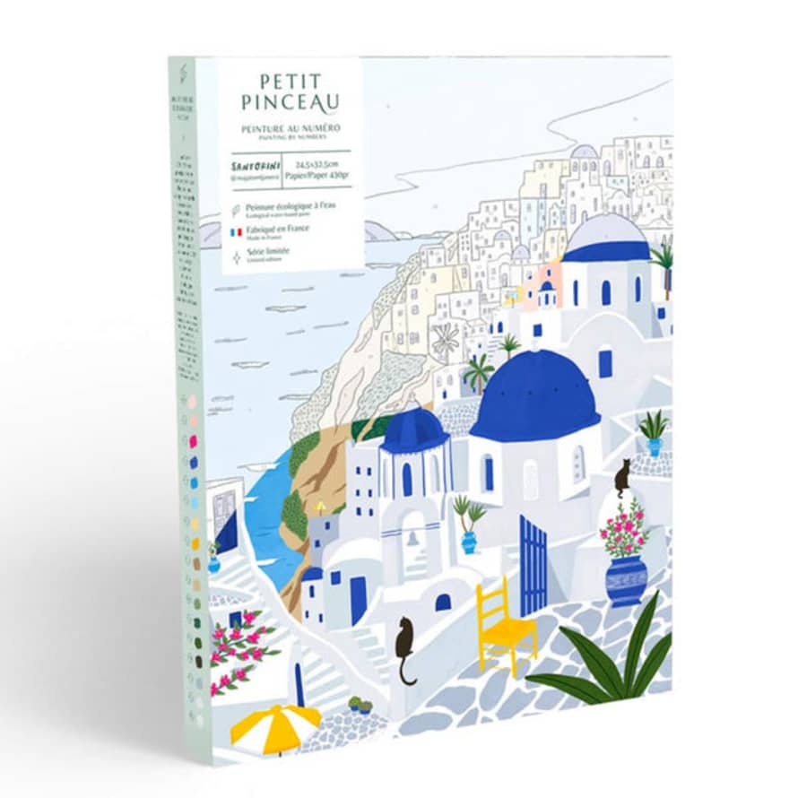 La Petite Epicerie Kit Peinture Numéros Santorini