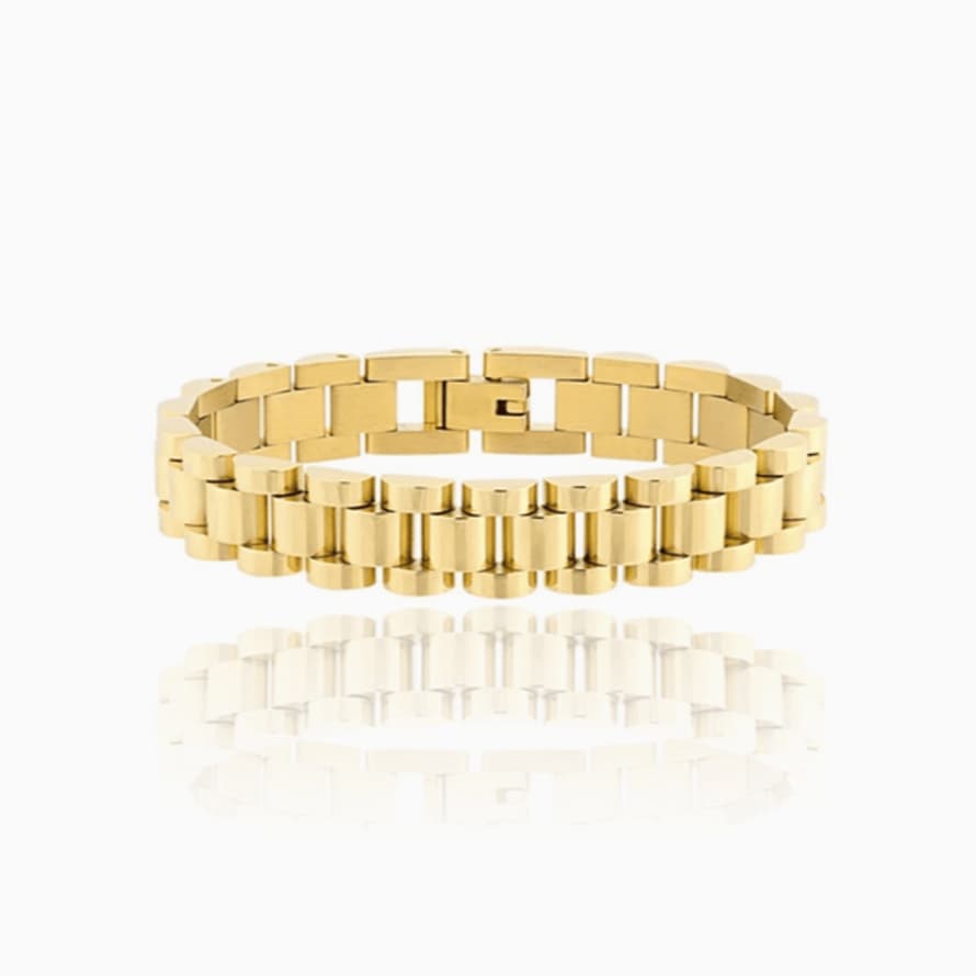Edit & Oak Gold Watch Strap Bracelet