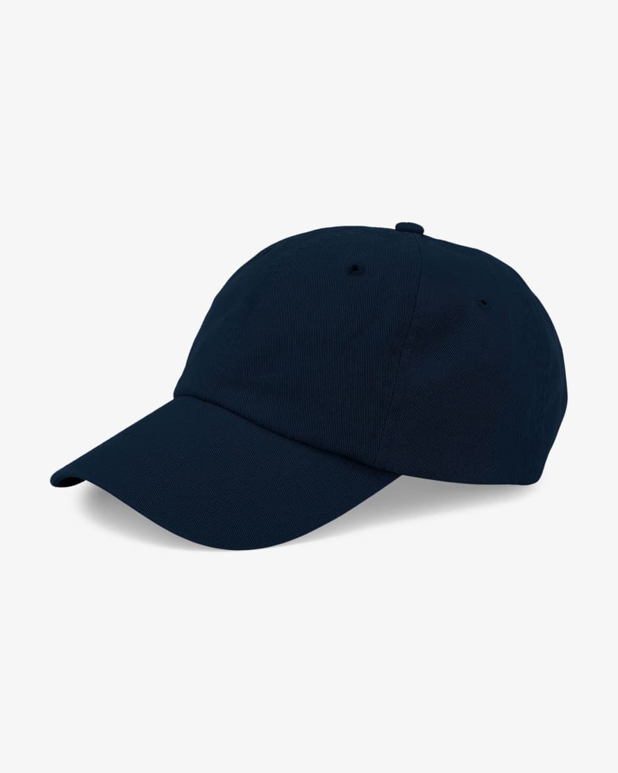 Colorful Standard Navy Blue Organic Cotton Twill Cap