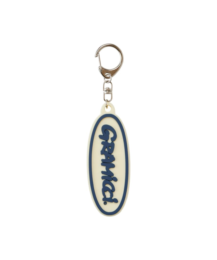 Gramicci Oval Keyring - Off White