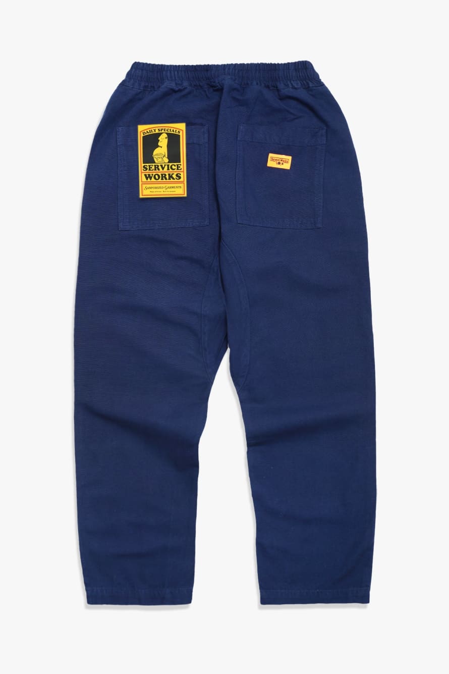 Service Works Classic Chef Pants - Navy